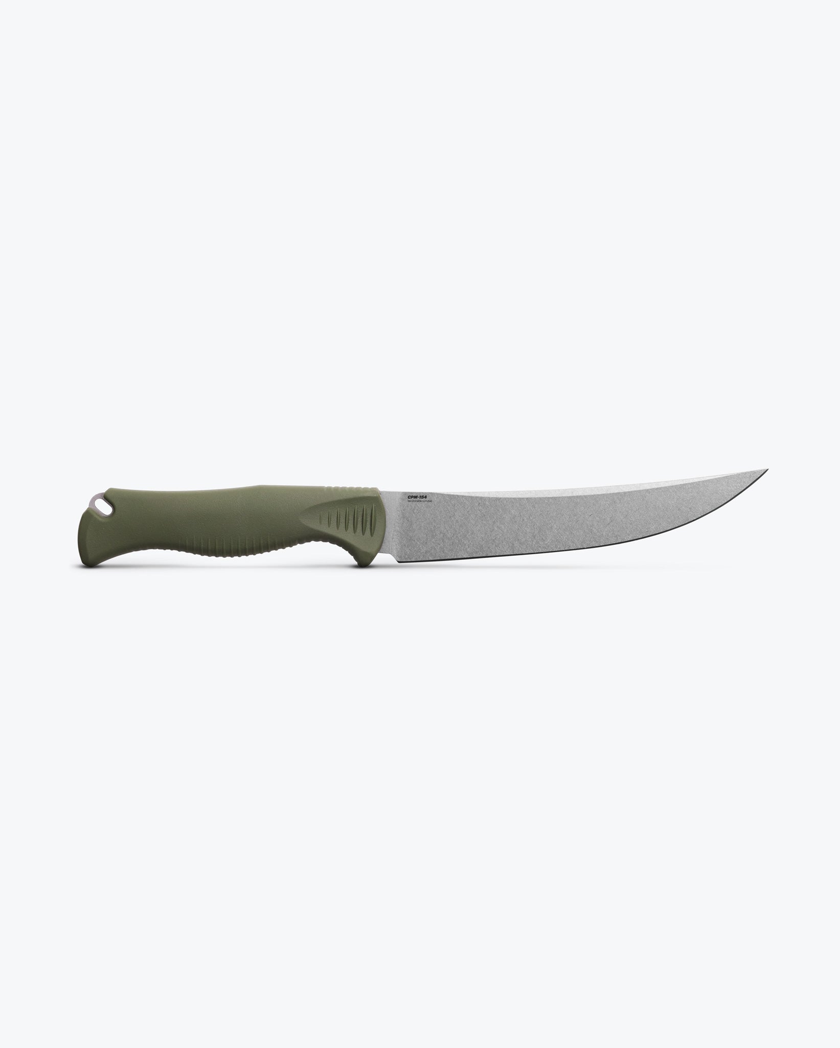 Meatcrafter® | Dark Olive Santoprene® | 6" Trailing point