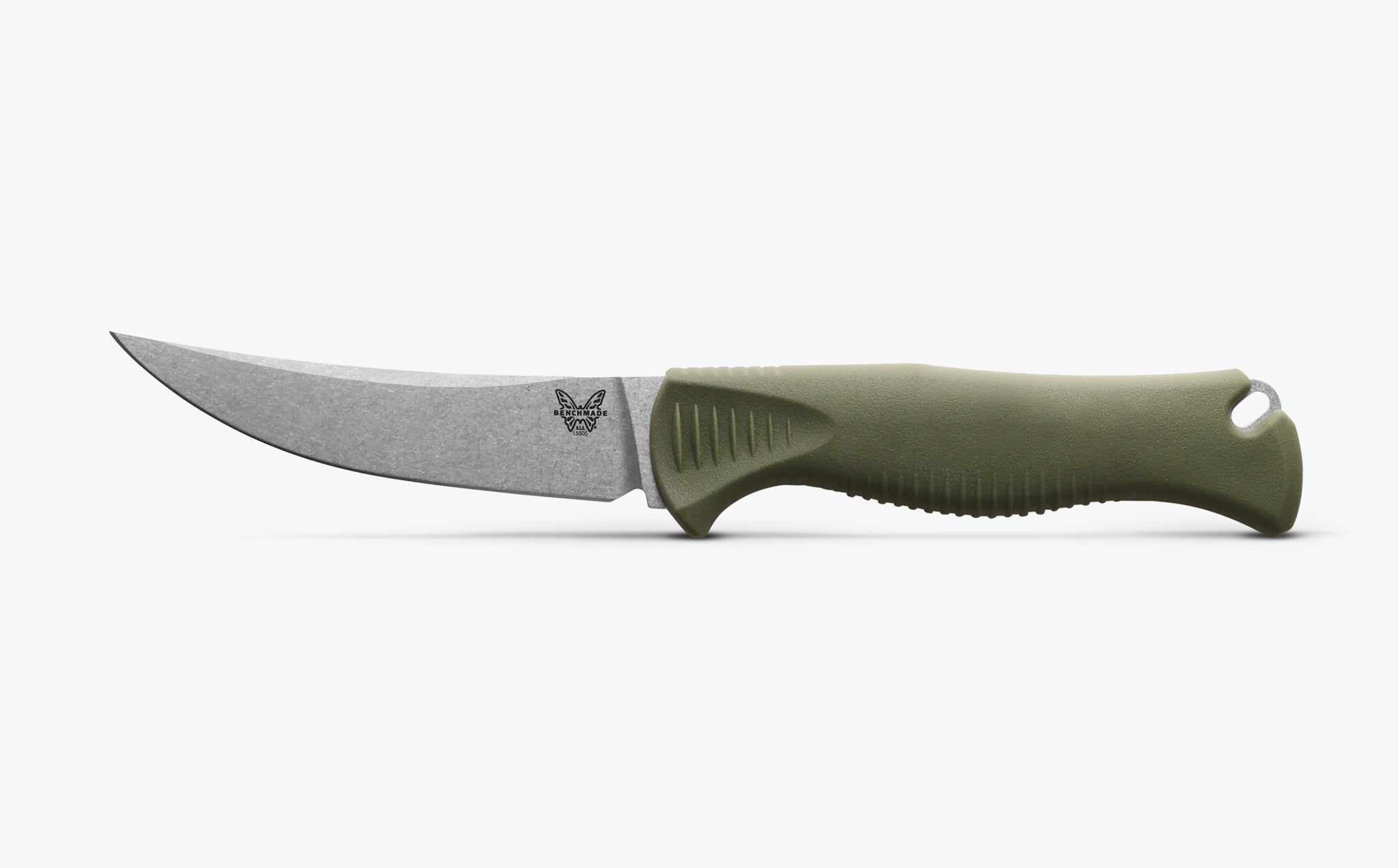 Meatcrafter® | Dark Olive Santoprene® | 4" Trailing point