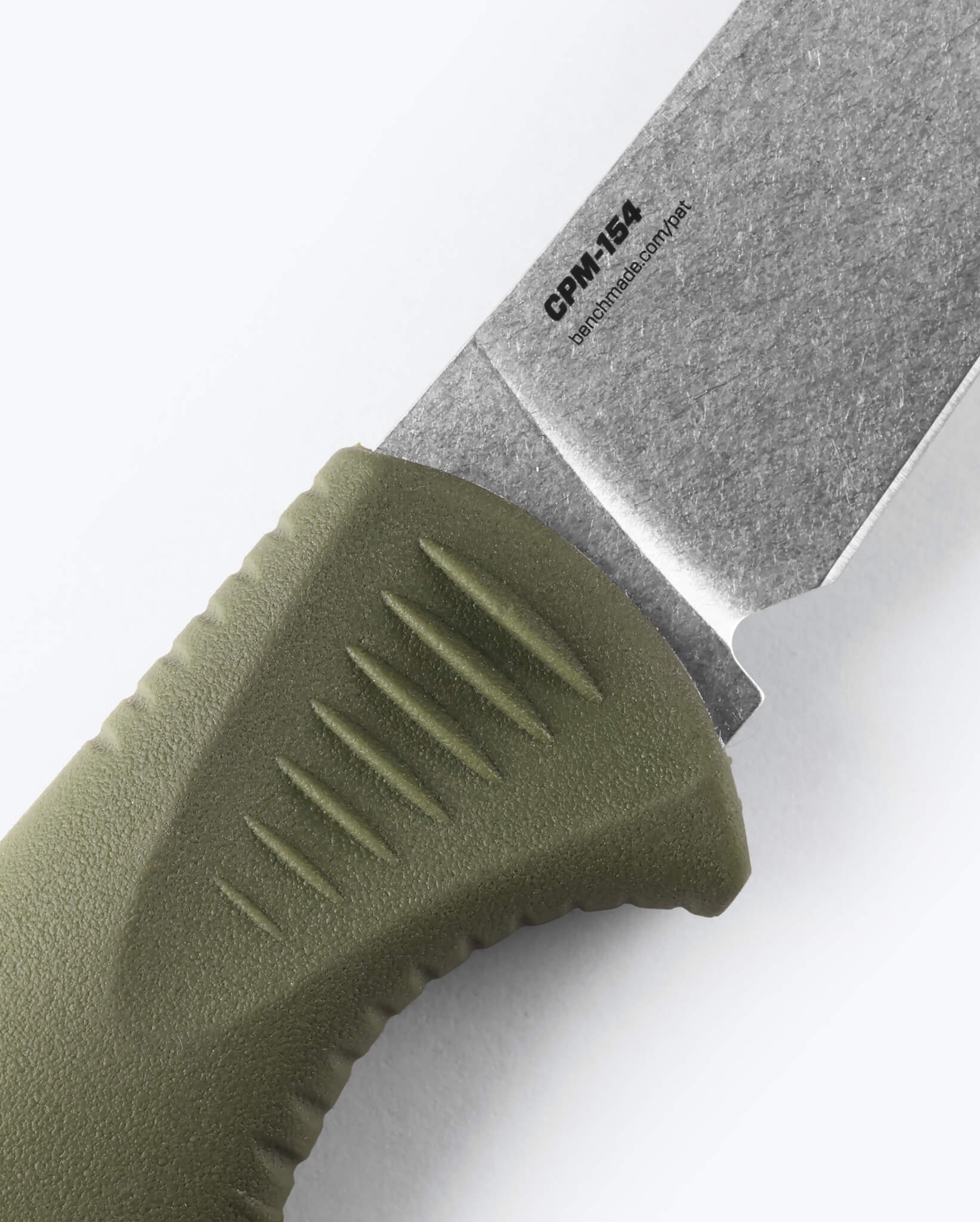 Meatcrafter® | Dark Olive Santoprene® | 4" Trailing point