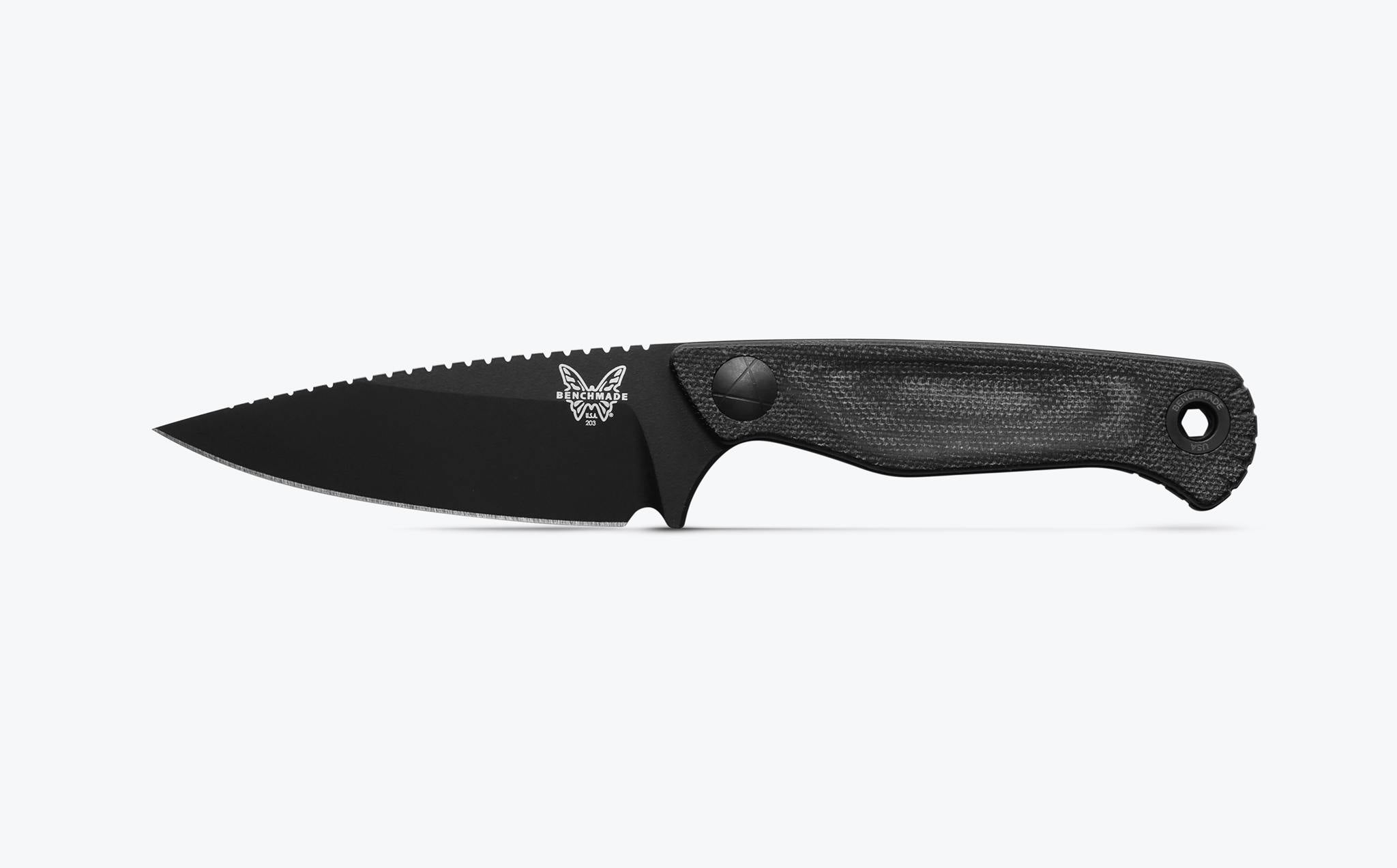 Dacian™ | Black Denim Micarta