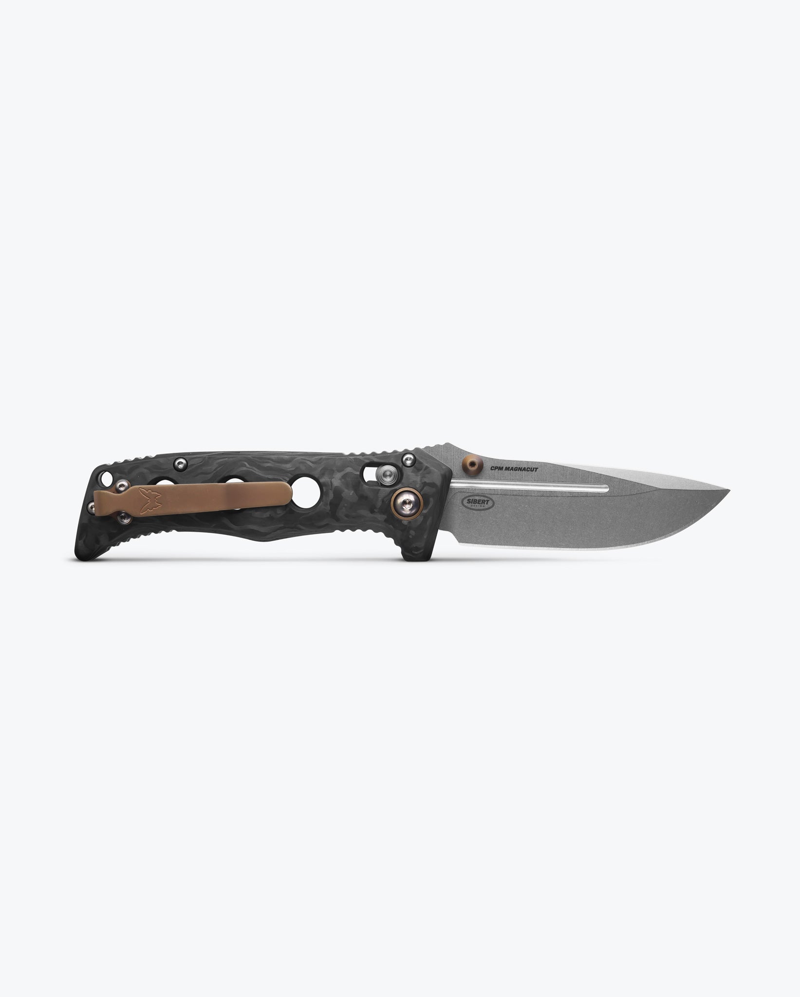 Mini Adamas® | Marbled Carbon Fibre | Drop-point