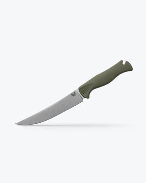Meatcrafter® | Dark Olive Santoprene® | 6" Trailing point