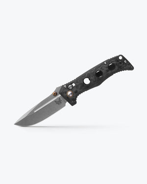 Mini Adamas® | Marbled Carbon Fibre | Drop-point